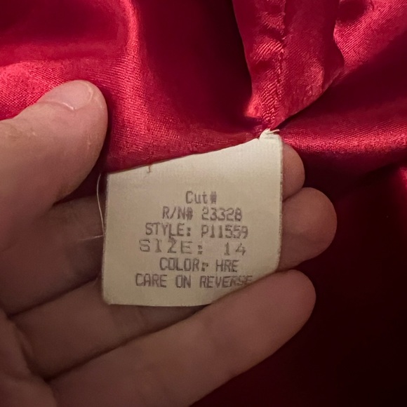 PENDLETON Vintage Red Long Wool Coat Luxury Old Money USA Classic Warm‎ Cozy 14 - Picture 8 of 10